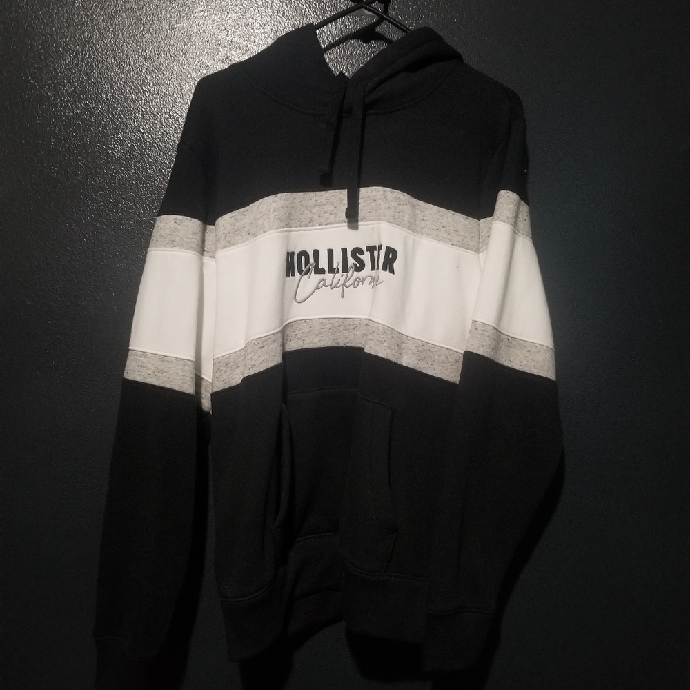 Blue Hollister hoddie